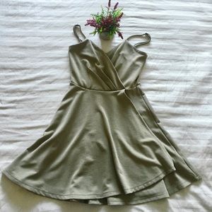 🔥2 for $30🔥Olive green sun dress